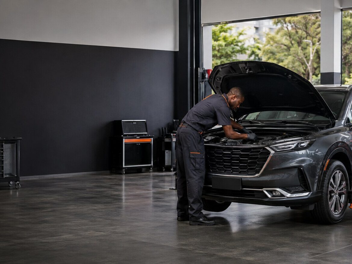The Garilot Auto Garage workshop team